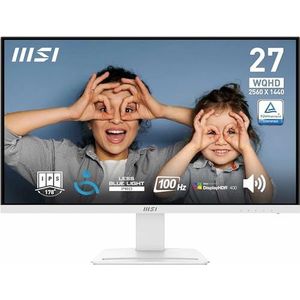 MSI - PRO MP273QW - Monitor - Wit - WQHD 27” Schermgrootte