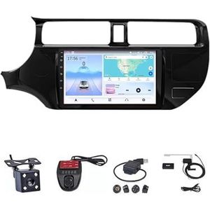 9 Inch Android Auto Radio Multimidia Speler Voor Kia Rio K3 2015-2017 GPS Navigatie WIFI Bluetooth Carplay Android Auto Stereo Radio GPS(4G+WIFI 2G+32G)