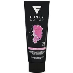 FUNKY COLOR BABY PINK 23, kleurstof voor semi-permanente haarkleuring, semi-permanente haarkleuring (28 kleuren).