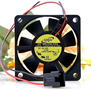 AD0624XB-A71GP DC24V 0.18A 60 * 60 * 25mm 2line large air volume fan