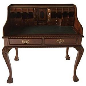 Secretaire Barok Louis Seize Renaissance rococo kleur: notenhout bureau kaptafel lengte 102xhoogte 108xBreedte58cm Nr.9