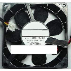 8cm 8025 12v 0.38A 9A0812G4D011 9A0812EG403 9A0812H409 Koelventilator(9A0812H409)