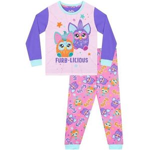 Furby Pyjama's Voor Meisjes | Pyjama Sets Met Lange Mouwen Voor Meisjes | PJs Voor Meisjes | Rosa 110