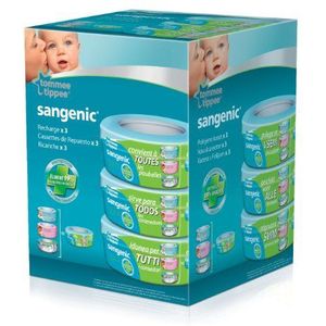 Tommee Tippee Roll voor Sangenic luieremmer, 3 stuks