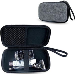 Hartschalenkoffer für Gillette Fusion5/Mach 3 Turbo Herrenrasierer, EVA-Reiseetui kompatibel mit verschiedenen Gillette Modellen