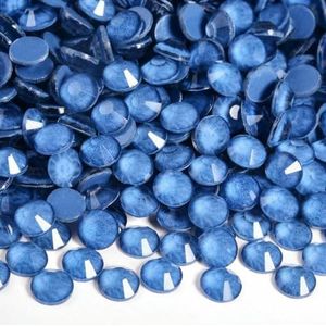 Glitter Strass-strips Non Hotfix Rhinestones Mocha Crystal Rhinestones Strass Diamond Voor Nail Art-decoraties -Nieuw Dk. zilvergrijs-SS10-1