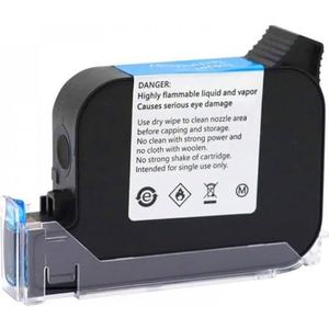 PHOVYAFI JS12 600DPI Een draagbare printer op niveau Fast Dry Eco Solvent inkjetprinter met een afdrukhoogte van 12,7 mm (zwart - 1 stuk)