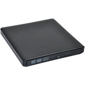 UHD 4K Blu-Ray-brander USB3.0 Externe Optische Dvd-drive Recorder RE/ROM 3D Blu-ray-spelers Schrijver Lezer Gebruiksvriendelijk(Black)