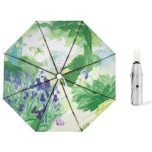 Paraplu Stormparaplu Zonbescherming Paraplu Zonneparaplu Opvouwbare Paraplu Zonnebrandcrème En UV-bescherming Paraplu Opvouwbaar Voor Tweeërlei Gebruik Waterdichte Paraplu