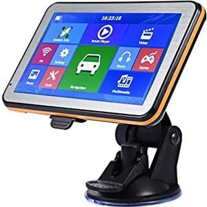 GPS-autonavigatiesysteem, 5"" Hd Auto GPS Navigatie 8G + RAM128-256MB + 800X480 + Laatste Europa Kaart + Truck GPS-navigators Voor auto, vrachtwagen, camper(128-256MBResitive)