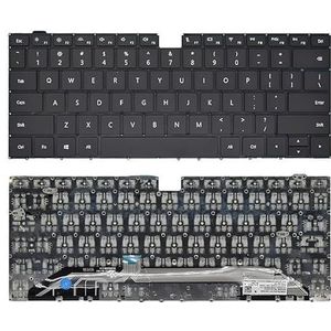 US RU toetsenbord achtergrondverlichting voor HUAWEI voor MateBook X Pro voor MACHR MACH-W19L W19B W29L W09 WAH9LP/WAE9LP NSK-360BN 9Z.NEXBN(US No Backlight)