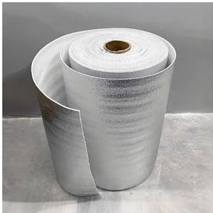 HBOOMOEM Thermische Isolatie Van Aluminiumfolie，Aluminiumfolie Radiator-Reflektionsfilm，Geschikt Voor Het Afdichten Van Zolders, Ramen, Garages, Campers En Leidingen.(200CM/78.7IN,3CM/1.18IN)