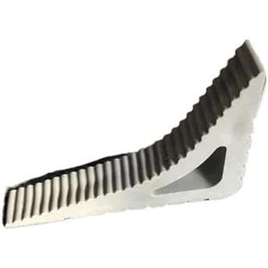 Creatieve driehoek deurstopper veiligheid rubberen blok wig deurstops anti-botsing achterste stoppers bescherming raambegrenzer (grijs)