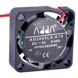 Original ADDA AD2005LX-K70 5V 0.08A ultra-thin cooling fan
