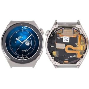 Smartwatch vervangende onderdelen Origineel Sapphire Material LCD -scherm voor Huawei Bekijk GT 3 Pro 46mm Digitizer Volledige montage met frame Smartwatch vervangende onderdelen