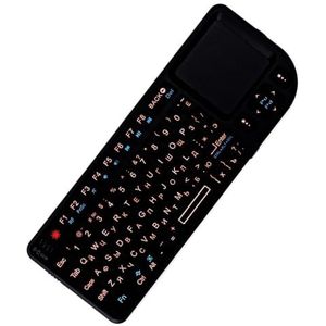 Kalttoy 2.4GHz draadloos Touchpad-toetsenbord Lichtgewicht 7 kleuren Backlight Toetsenbord