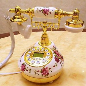 Telefoon Mode Antieke Telefoon Retro Europese Stijl Ouderwetse Tuin Thuis Vliegtuig Amerikaans Eenvoudig
