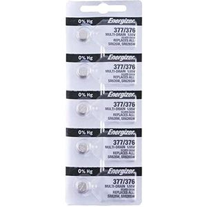 Energizer 377 / 376 Watch Batteries (Pack of 5)