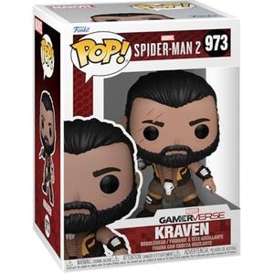 Funko POP! Games: Spider-Man 2- Kraven - Spider-man 2 videospel - Vinylfiguur om te verzamelen - Cadeauidee - Officiële Merchandise - Speelgoed voor kinderen en volwassenen - fans van videogames