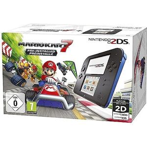 Console Nintendo 2Ds Noir + Bleu - Pack Mario Kart 7