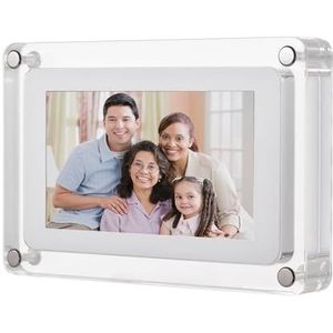 5In Acryl Digitaal Fotolijstje Digitaal Fotolijstje Foto/Muziek/Videospeler Automatische Rotatie 8GB Geheugen Batterij Cadeau For Vriend Multifunctioneel