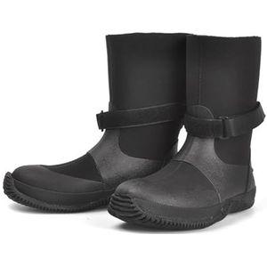 WYYHAA Neopreen duiklaarzen, 12,5 mm, waterdicht, gevulkaniseerd rubberen neopreenpak laarzen met slipzool en teenbescherming voor snorkelen, surfen en scuba