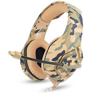 Microfoon Headset Gaming Headset 3.5mm Dual Plug Hoofdtelefoon