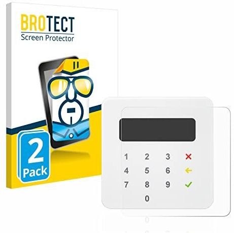 BROTECT Screenprotector voor SumUp Air - Transparant - 2 Stuks