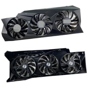Voor GIGABYTE voor GeForce RTX3080 3080ti 3090 voor GAMING OC Grafische kaart Vervangend ventilatorpaneel met ventilatorset