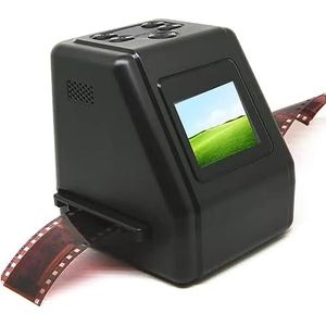 Dia-negatiefscanner - 2 inch LCD-scherm - Converteert 135 110 126 en Super 8-films naar digitale JPG-foto's
