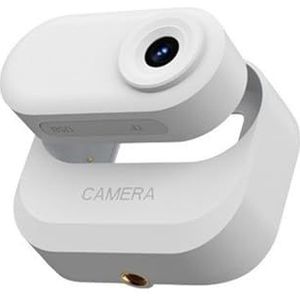Actiecamera, Buitensportcamera Fietshelm Motorfiets Fietssport Mini Action Camera Professionele Bodycam Videorecorder for MTB,voor fietsen, motorfietsen(White)