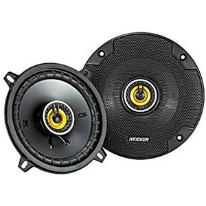 KICKER 46CSC54 CS-serie CSC5 5,25-inch (130 mm) coaxiale luidsprekers, 4-ohm (paar)