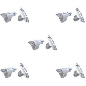Tityvirnix 5 set 1 Paar Game Controller Gaming Auxiliary Doel Sleutels Zinklegering Vakmanschap Mobiele Knoppen Handige Installatie Games Levert wit