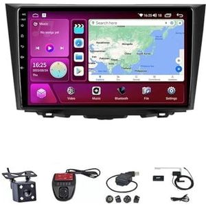 Android Double Din Car Stereo 9 Inch Touchscreen Autoradio Autotoebehoren Multimedia Stuurwielbediening met Navigatie Plug And Play Voor Suzuki Kizashi 2009-2015 (Size : M100S WIFI 1G+16G)