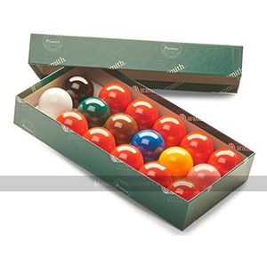 Aramith Snooker Balls (1 and 1/2 inch, 37.5mm, with 10 reds)