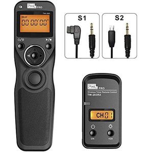 PIXEL Draadloze Shutter Release Kabel 2.4G Afstandsbediening Draadloze Release TW-283 voor Canon voor Nikon voor Sony S1/S2 for Sony