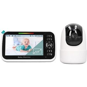 Draadloze Video-babyfoon, Video-babyfoon 100-240V Multifunctioneel voor Woonkamer (EU-stekker)