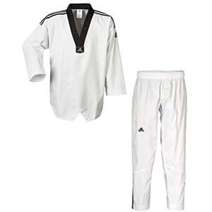 ADIDAS Senior Club Dobok, wit/zwart, 180 cm