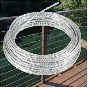 Roestvrijstalen kabel, Vliegtuigstaalkabel 0,3 cm diameter roestvrijstalen kabel zilverkleurig meerdere maten(70M/229.6Ft)