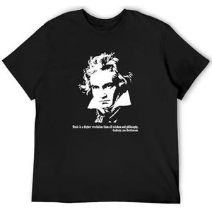 Beethoven Black Adult T-Shirt Black M