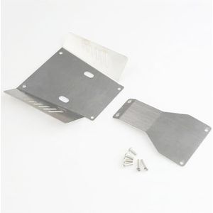 Rvs Chassis Bescherming Guard Plate RC Onderdelen voor Tamiya CC01 Rc Auto