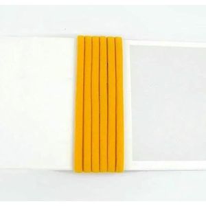 5/10/20M 3,0 mm/5 mm ronde elastische koord voor haarband polyamide band bh-band naaien rubber tape doe-het-zelf band accessoires-geel-5 mm-20 meter