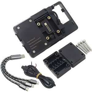 Telefoonhouder Motorfiets Voor Yamaha Voor XMAX 300 Voor XMAX300 Voor X MAX 250 Voor X MAX 125 Motorfiets Front Telefoon Mount Smartphone Gps Navigatie Mount Navigatie Plaatbeugel (Size : Mobile phon