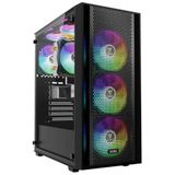 Gamdias - Aura GC2 Elite - Gaming Miditower - Zwart - Gehard Glas