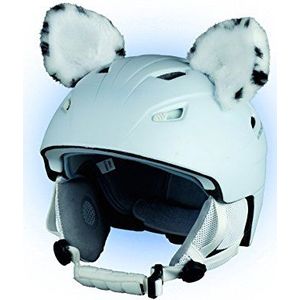 Crazy Ears Helm-accessoires, oren, kat/tijger/lynx/kikker, ski-oren geschikt voor skihelm, motorhelm, fietshelm en nog veel meer