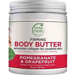 Body Butter, verfrissend, granaatappel grapefruit, 237 ml - Petal Fresh