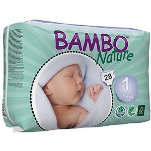 Bambo Nature - Newborn - Luiers - 6 Pakken van 28 Stuks - Superabsorberend