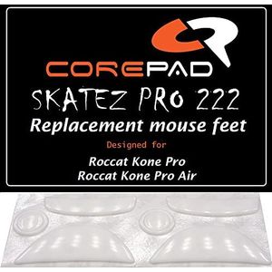 Corepad Skatez PRO 222 vervangende muisvoeten voor Roccat Kone Pro / Roccat Kone Pro Air