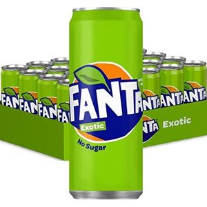 Fanta Exotic - No Sugar - sleekcan - 24x33 cl - NL