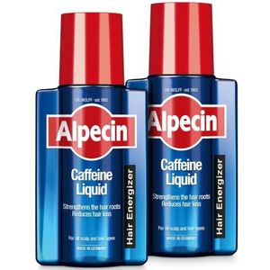 Alpecin - Hair Energizer - Vloeistof - 2 x 200 ml - Ter Voorkoming van Haaruitval